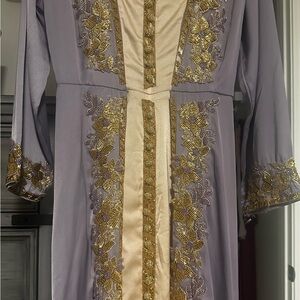 Beaded kaftan Arabian dress Moroccan